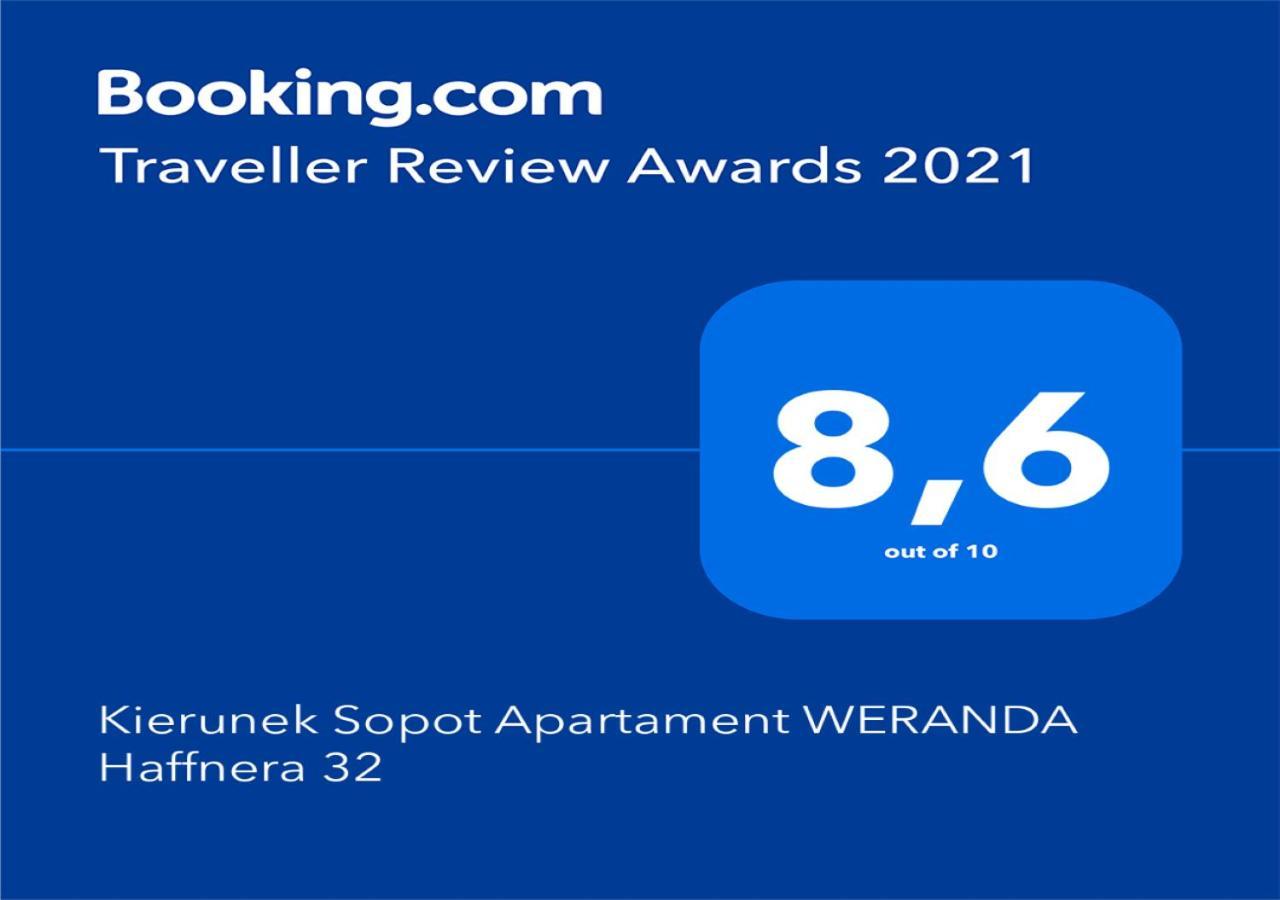 Kierunek Sopot Apartament Weranda Haffnera 32 外观 照片