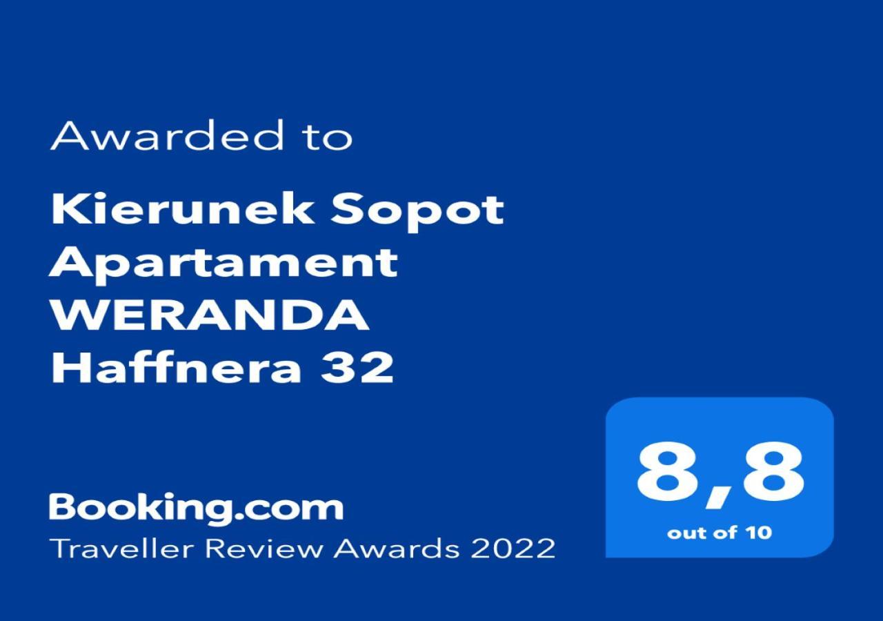 Kierunek Sopot Apartament Weranda Haffnera 32 外观 照片